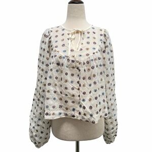 Christy Dawn Sophie Top Ivory Size XS/S